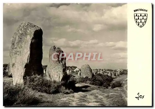 Cartes postales moderne Manhir Bretagne