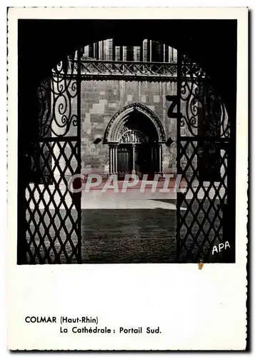 Cartes postales moderne Colomar La Cathedrale Portail Sud