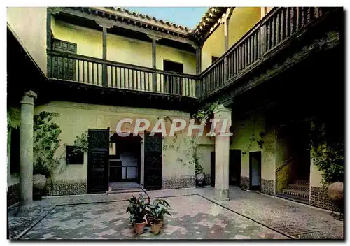 Moderne Karte Toledo Casa de el Greco patio