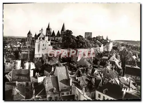 Cartes postales moderne Loches Le Chateau Vu de la Tour St Antoine