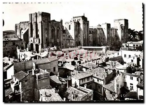 Cartes postales moderne Avignon Palais des Papes Cote Est