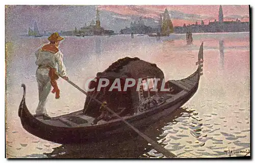 Cartes postales Venezia La Gondola