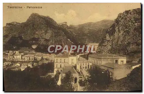 Cartes postales Taormina Panorama