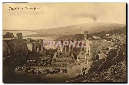 Cartes postales Taormina Teatro Greco