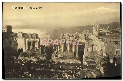 Cartes postales Taormina Teatro Greco