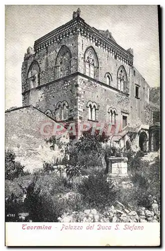 Cartes postales Taormina Palazzo del Duca S Stefano