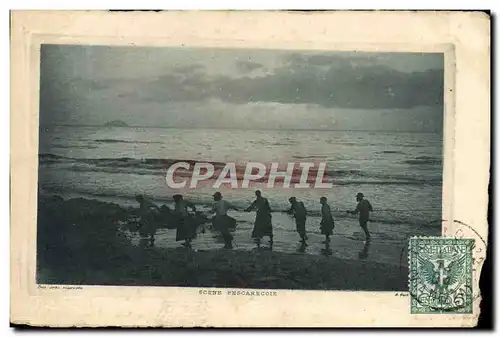 Cartes postales Pecheurs Peche Italie