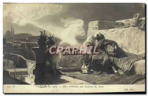 Cartes postales Salon De 1905 Reve d&#39Orient Par Lecomte Du Nouy