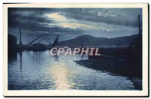 Cartes postales Fantaisie Peche Bateaux