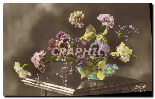 Cartes postales Fantaisie Fleurs