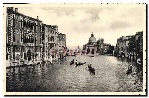 Ansichtskarte AK Venezia Canal Grande E Chiesa Della Salute