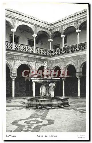 Ansichtskarte AK Sevilla Casa De Pilatos