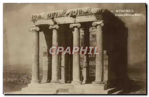 Cartes postales Athenes Temple D&#39Athena Nike
