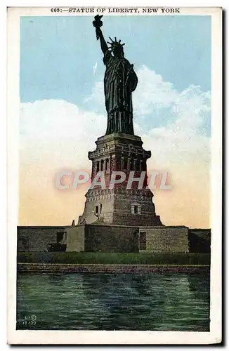 Cartes postales Statue Of Liberty New York