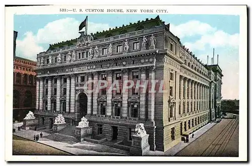 Ansichtskarte AK Custom House New York City