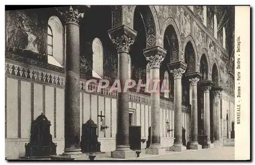 Cartes postales Monreale Duomo Parta Destra Dettaglio