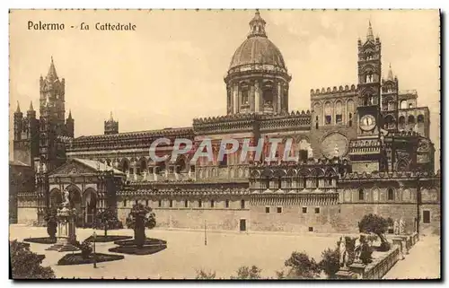 Cartes postales Palermo La Cattedrale