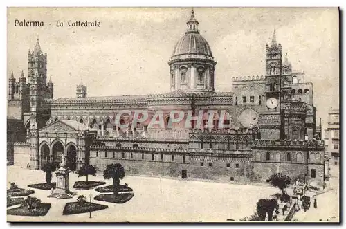 Cartes postales Palermo La Cattedrale