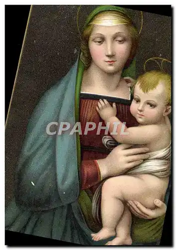 Ansichtskarte AK Madonna Del Granduga Firenze Raffaello