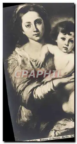 Ansichtskarte AK Firenze Madanna Col Bambino Murillo Gall Uffizi