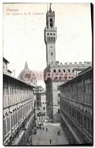 Cartes postales Firenze Gli Uffici e la La Galleria