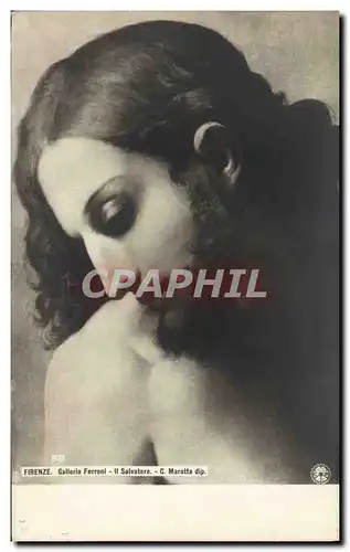 Cartes postales Firenze Galleria Ferrani Salvatore C Maratta