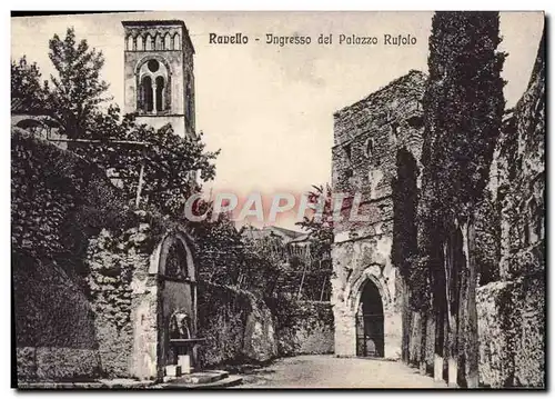 Cartes postales Ravello Ingresso Del Palazzo Rufolo