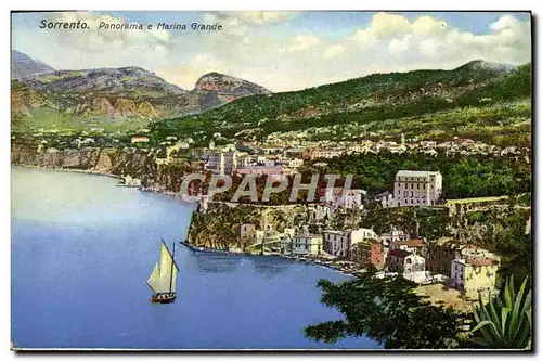 Cartes postales Sorrento Panorama E Marina Grande