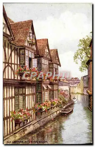 Cartes postales Old Canterbury & River Stour