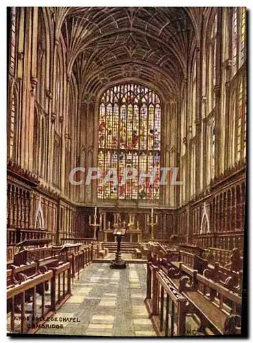 Cartes postales King&#39s College Chapel Cambridge