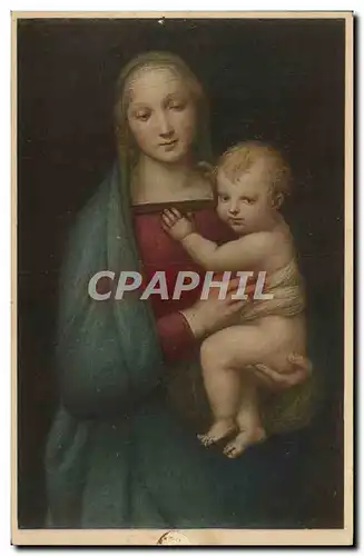 Ansichtskarte AK Madonna del Granduca Raffaello Sanzio Firenze