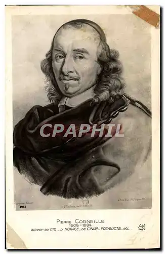 Cartes postales Pierre Corneille Auteur Du d&#39Horace De Cinna