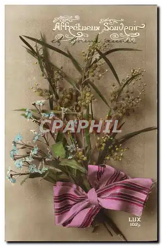 Cartes postales Fantaisie Fleurs