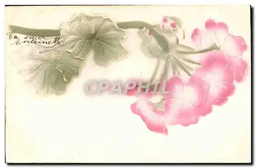 Cartes postales Fantaisie Fleurs