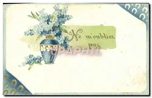 Cartes postales Fantaisie Fleurs