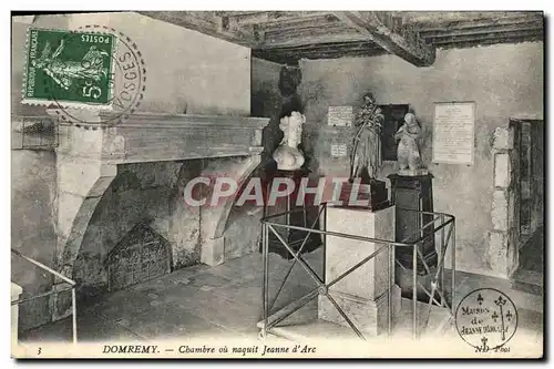 Cartes postales Domremy Chambre Du Naquit Jeanne d&#39ARc