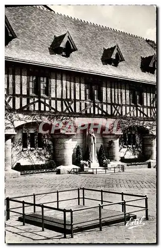 Cartes postales moderne Rouen Place Du Marche Statue De Jeanne d&#39Arc