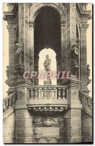 Cartes postales Environs De Rouen Eonsecours Monument De Jeanne d&#39Arc