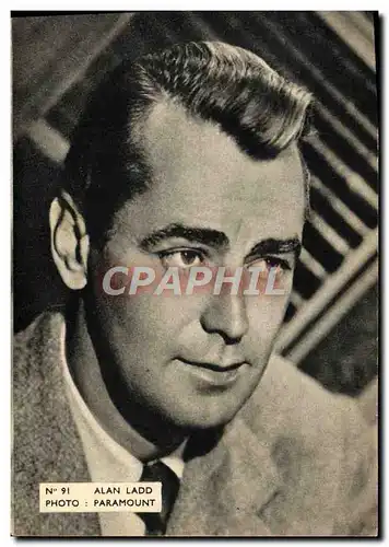 Cartes postales moderne Alan Ladd Cinema Publicite Richard Gallez Rue Mont Leville Wasmes Boucherie Leon Busschaert Crem