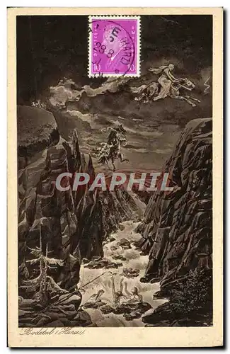 Cartes postales Die Sage Von Der Rosstrappe