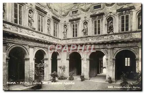 Cartes postales Roma Primo Cortile Del Palazzi Spada