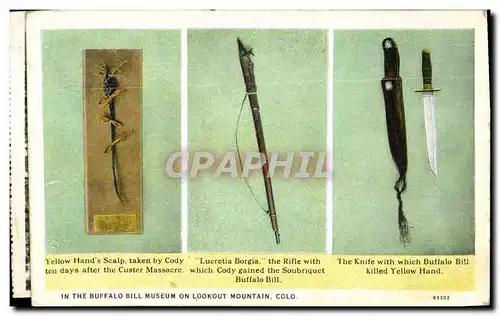 Cartes postales In The Buffalo Bill Museum On Lookout Mountain Colo