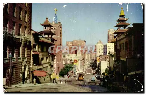 Cartes postales moderne California Street Cable Cars