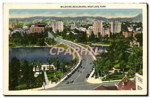 Cartes postales Wilshire Boulevard Wetslake Park