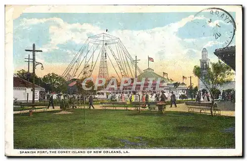 Cartes postales Spanish Fort The Coney Island Of New Orleans La