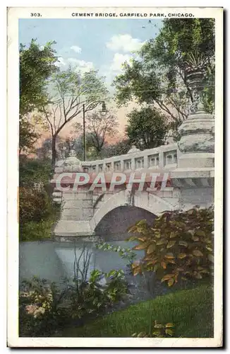 Cartes postales Cement Bridge Garfield Park Chicago