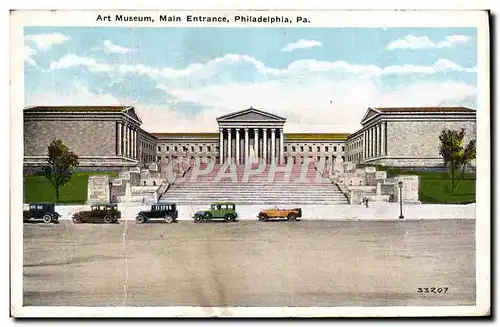 Cartes postales Art Museum Main Entrance Philadelphia Pa