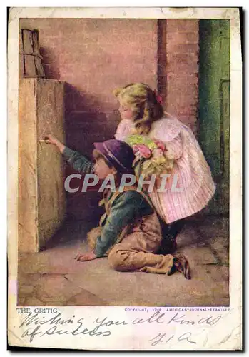 Cartes postales The Critic Enfants