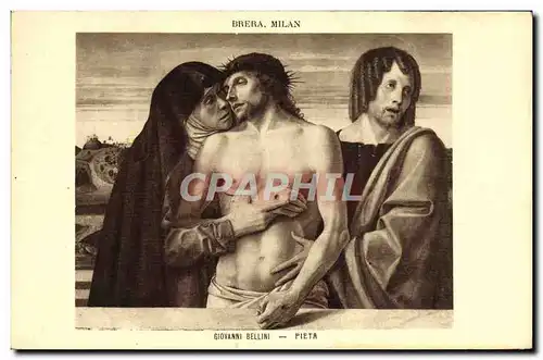 Cartes postales Giovanni Bellini Pieta