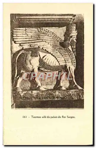 Cartes postales Taureau Aile Du Palais du Roi Sargon